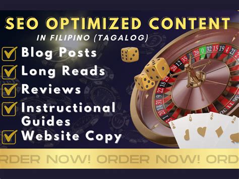 content in Tagalog .